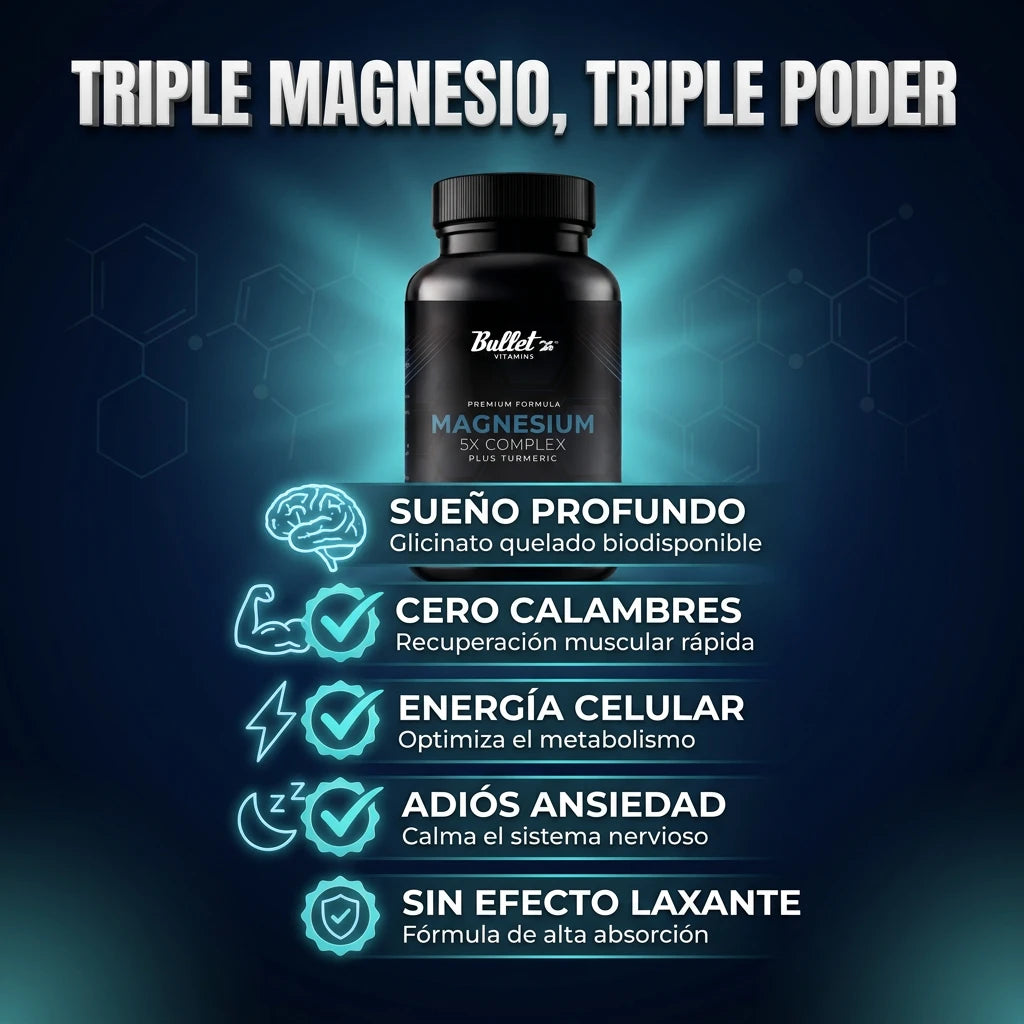 Matriz Avanzada de Magnesio 🔋 (Restauración y Equilibrio Diario)