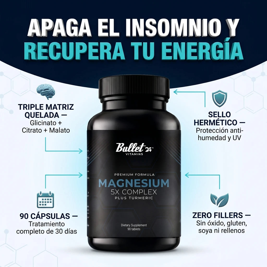 Matriz Avanzada de Magnesio 🔋 (Restauración y Equilibrio Diario)